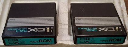 Yamaha-DX1 / DX5 Rom A + Rom B cards